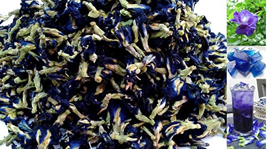 Blue Ternate / Butterfly Pea Dried Flowers (100's)